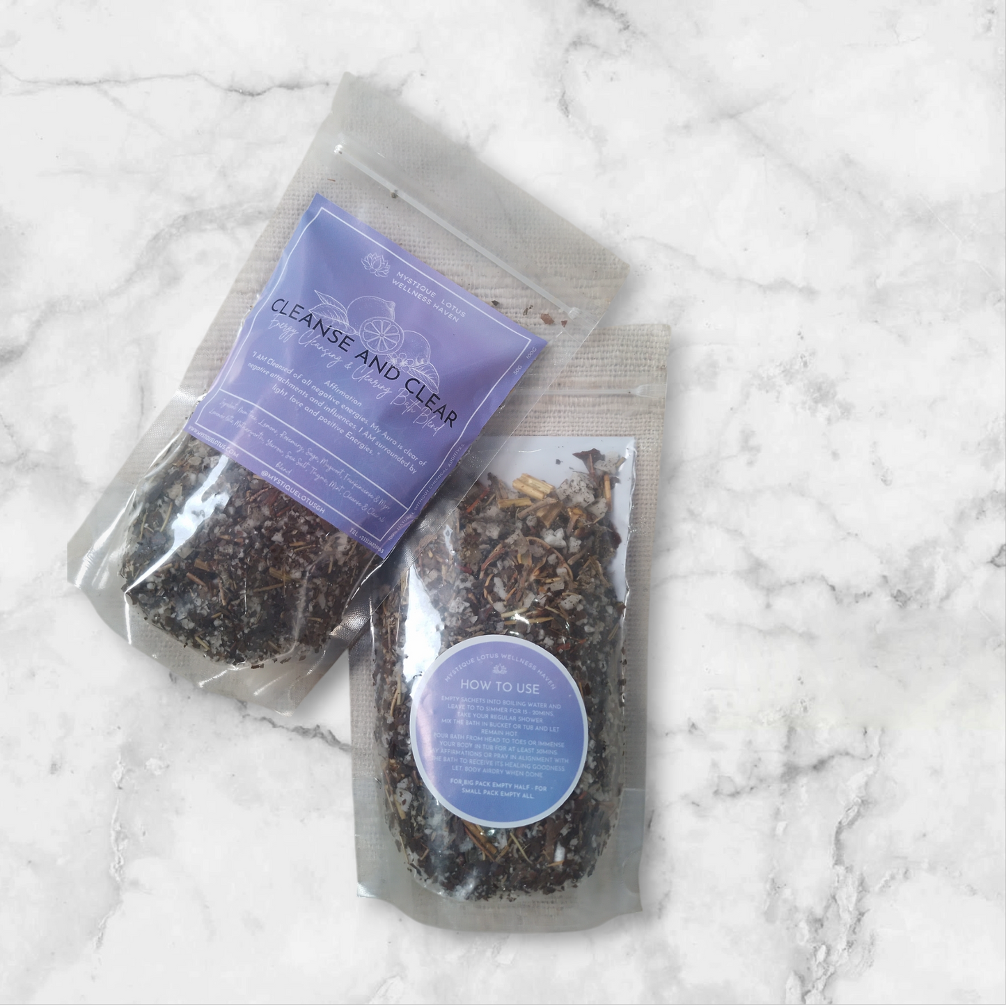 "Cleanse & Clear" Purifying Salt Bath